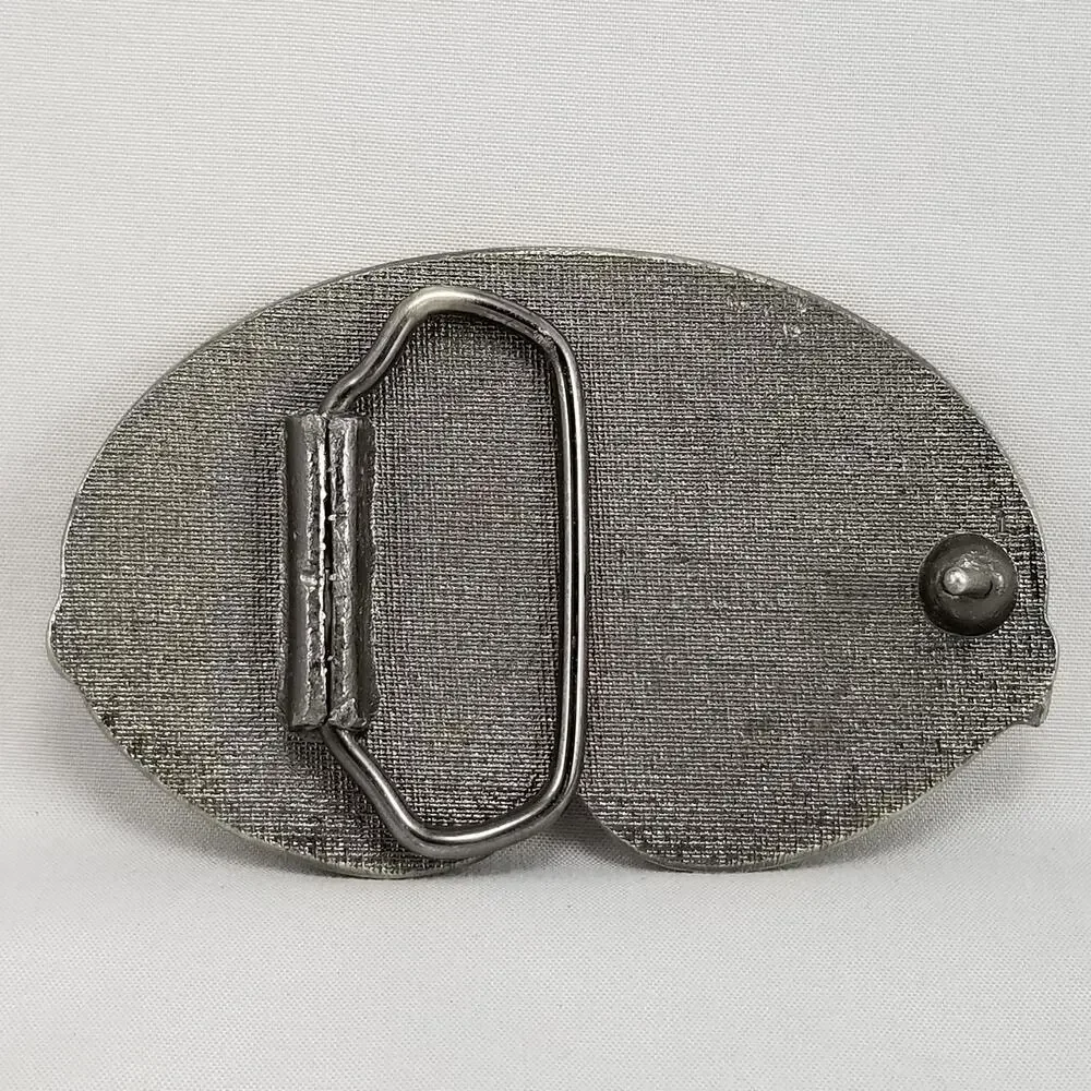 Vintage Belt Buckle NASCAR Mark Martin Number 6 Valvoline‎